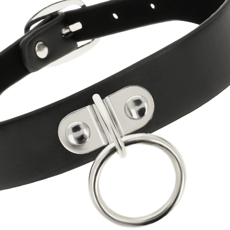 COQUETTE CHIC DESIRE - WOMEN'S VEGAN LEATHER NECKLACE, FAVORITE ACCESSORY