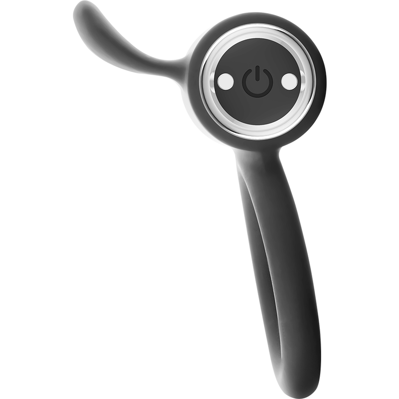 BLACK&amp;SILVER - CAMERON RECHARGEABLE SILVER RING