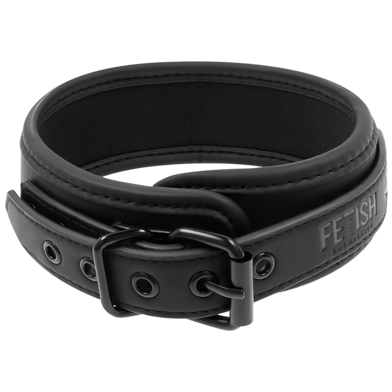 FETISH SUBMISSIVE - CHAIN ​​NECKLACE WITH NOPRENE LINED