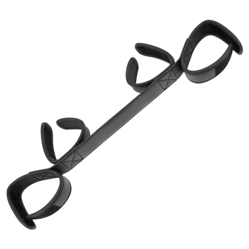 Bondage spreader bar with neoprene lining