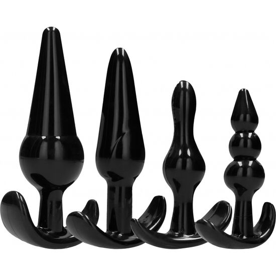 Set of 4 anal plugs