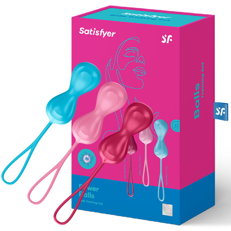 SATISFYER - LOVEBALLS 1 TRAINING SET