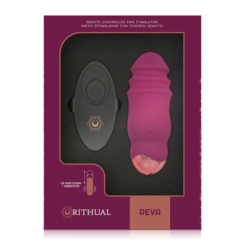 RITHUAL - REVA EGG REMOTE CONTROL UP&amp;DOWN + VIBRATION