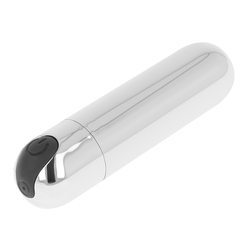 Silver vibrating bullet 8 cm