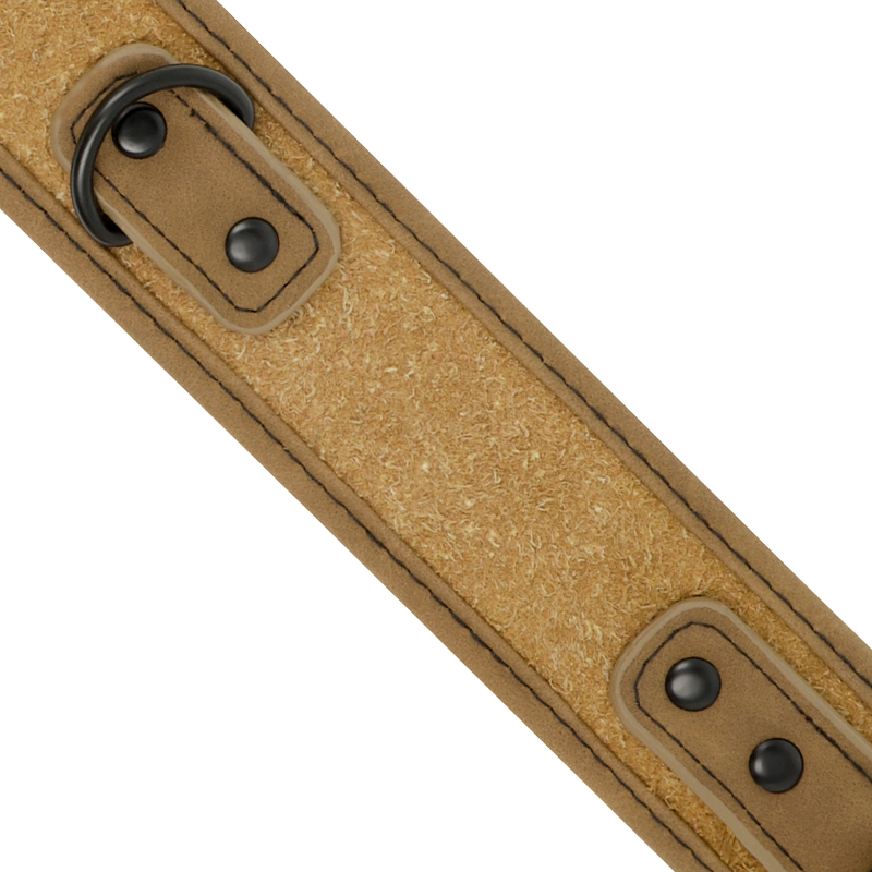 Neoprene-lined chain necklace