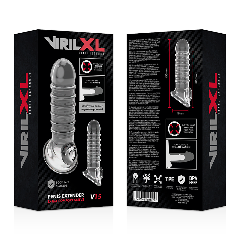 Penis Extension and Sheath v15 Transparent