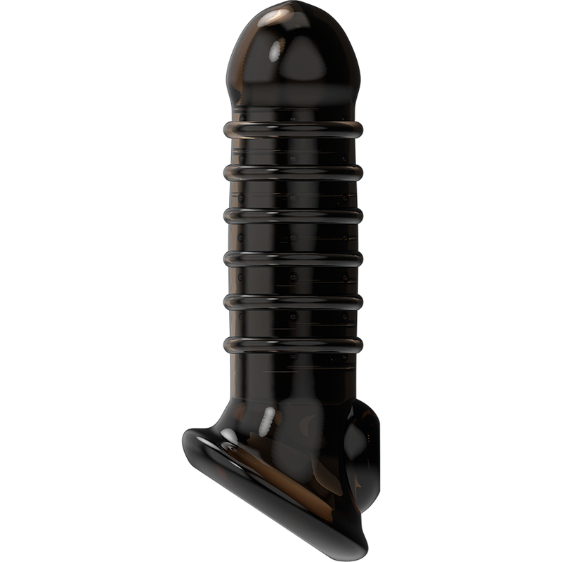 V15 Black Penis Extension and Sheath