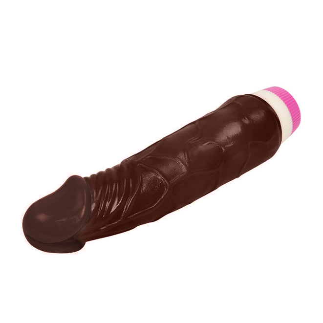 BAILE - PLEASURE WAVES VIBRATOR 19.5 CM MULATO