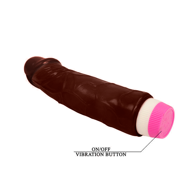 BAILE - PLEASURE WAVES VIBRATOR 19.5 CM MULATO