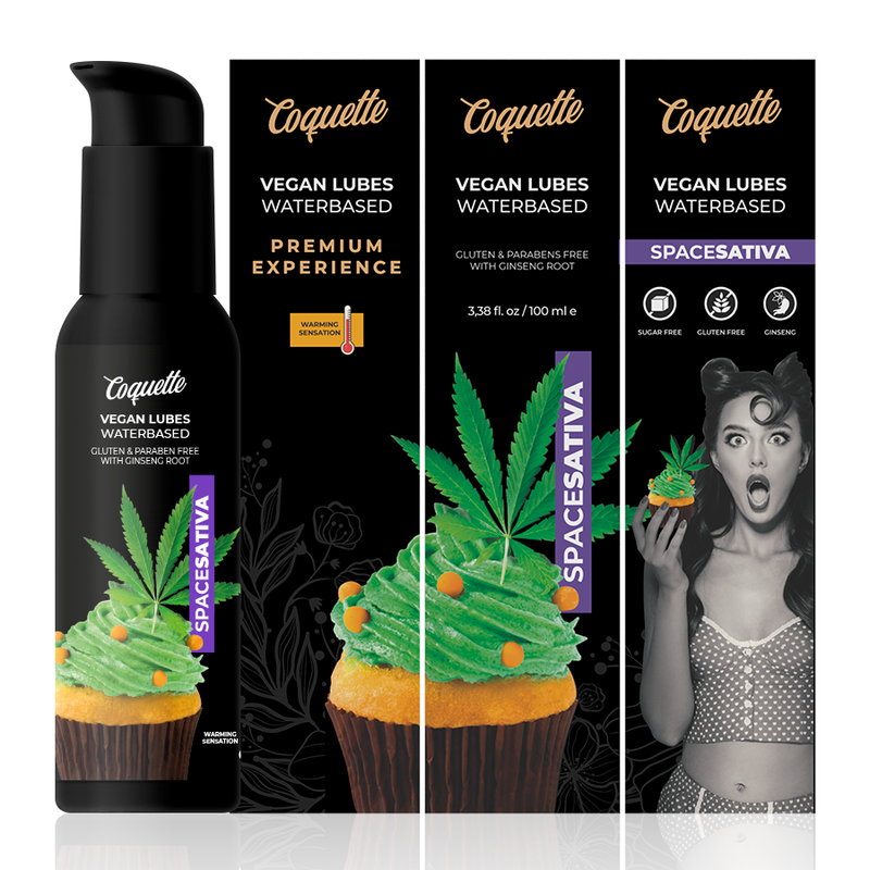 Vegan space sativa premium experience lubricant 100 ml