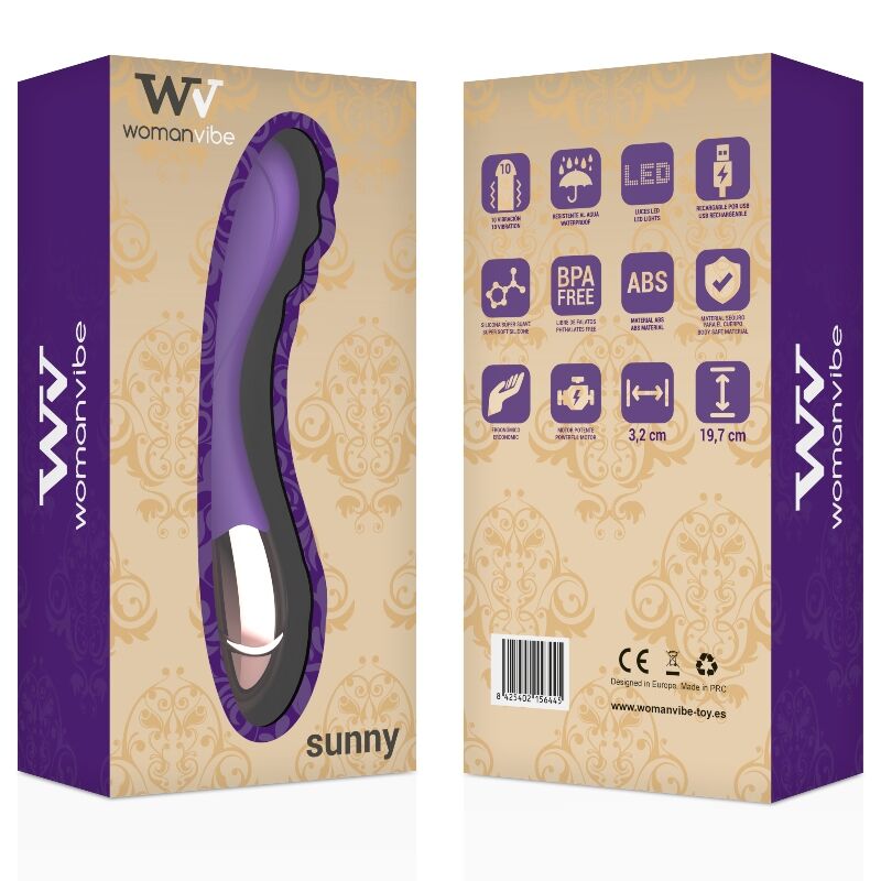 Sunny Rechargeable Silicone Vibrator