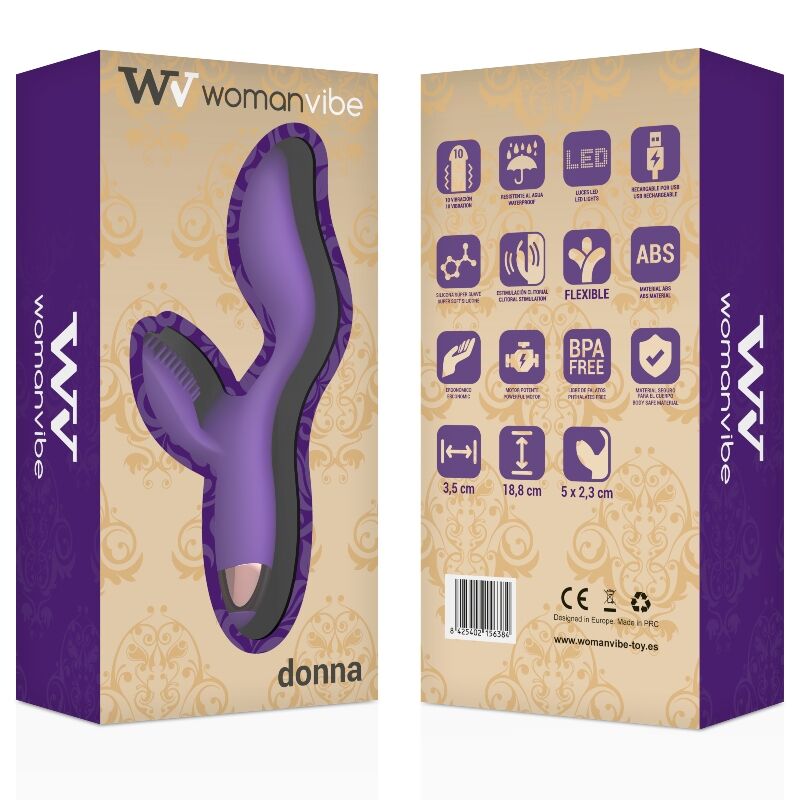 Donna Rechargeable Silicone Vibrator