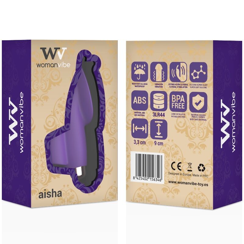 Aisha Women's Silicone Finger Stimulator