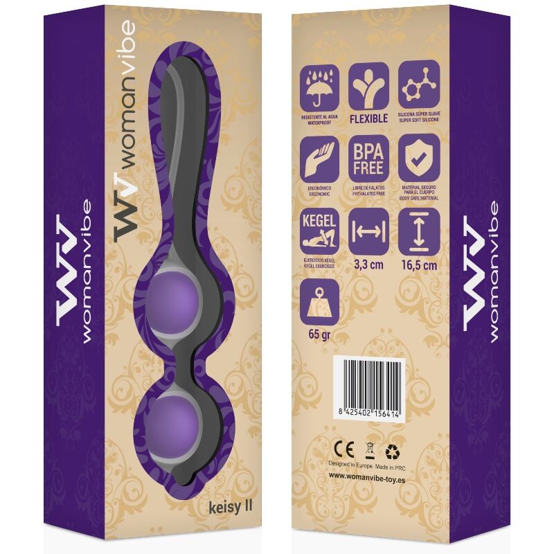 Keisy II Vibe Silicone Balls