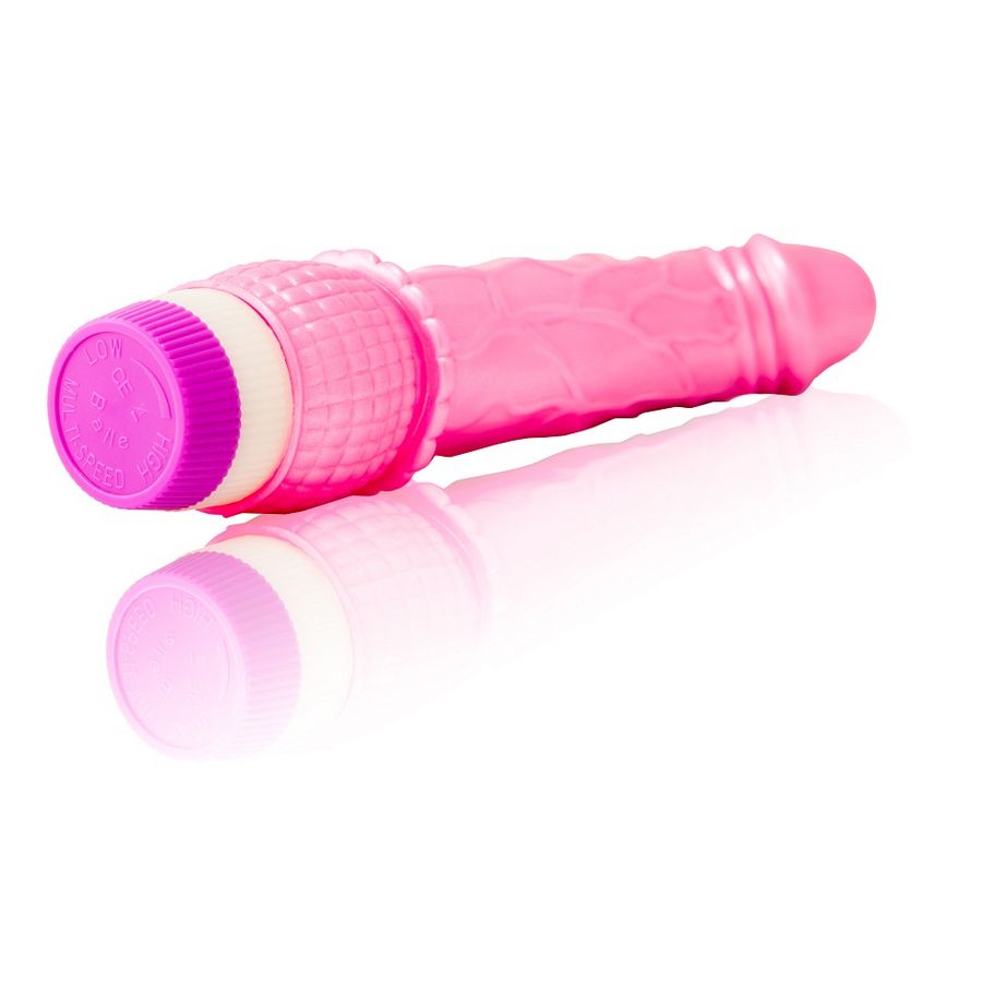 Waves of Pleasure Vibrator 23 cm Pink