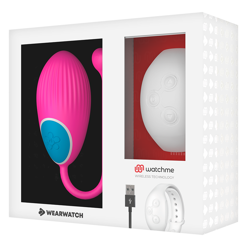 watchme technology remote control Fuchsia egg / niveo