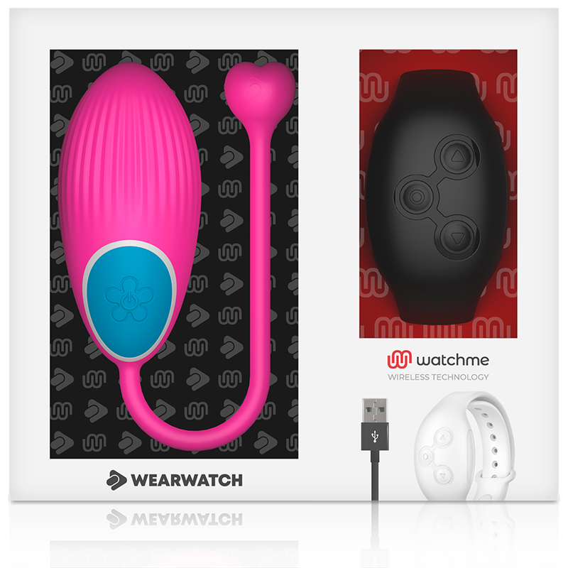 WEARWATCH - REMOTE CONTROL WATCHME EGG TECHNOLOGY FUCHSIA / JET