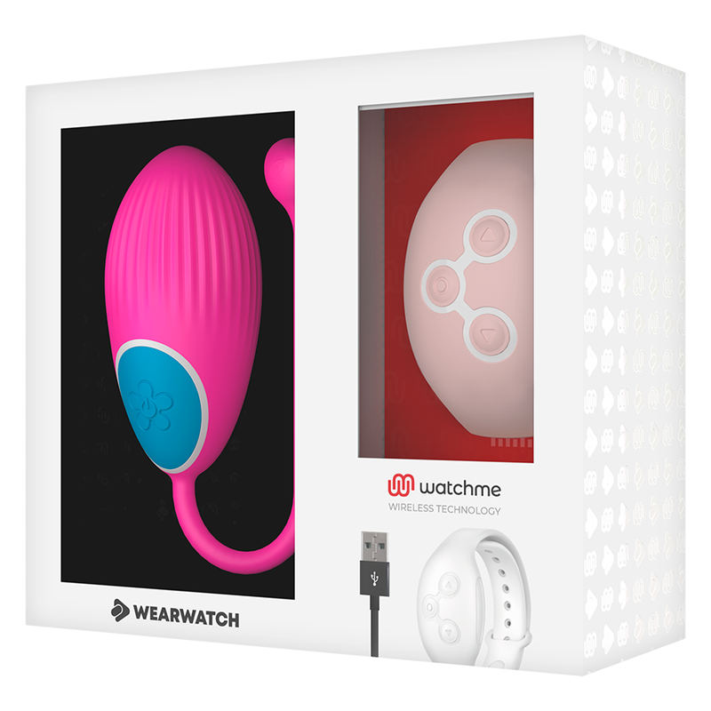 Watchme Technology Egg Remote Control Fuchsia/Pink