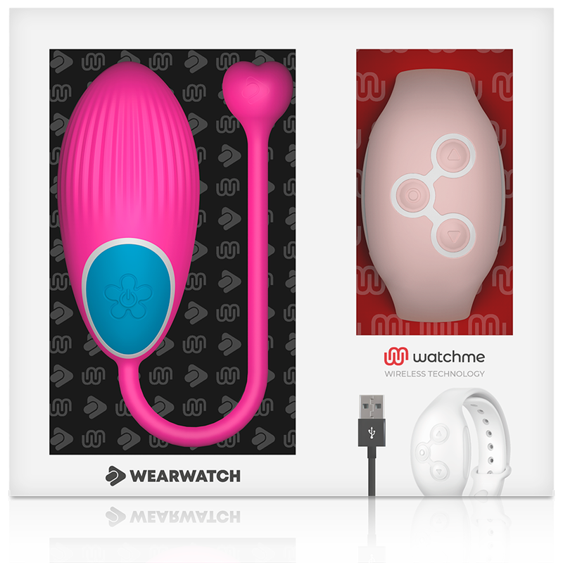 Watchme Technology Egg Remote Control Fuchsia/Pink