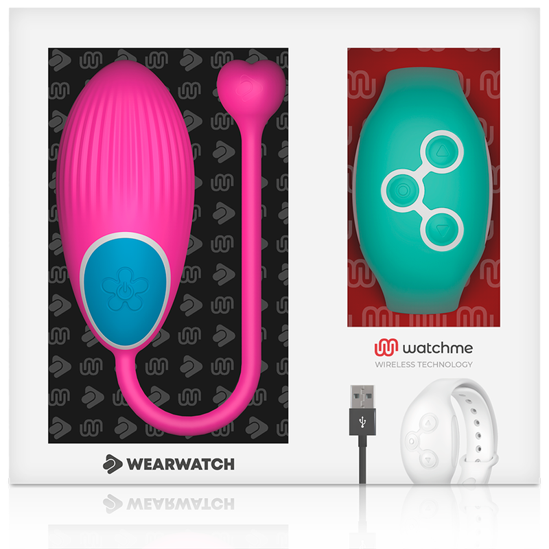 WEARWATCH - WATCHME REMOTE CONTROL TECHNOLOGY FUCHSIA EGG / SEA WATER
