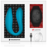 Watchme dual technology vibrator indigo / jet