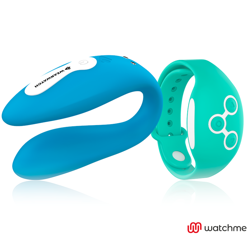 Watchme Dual Technology Indigo/Seawater Vibrator