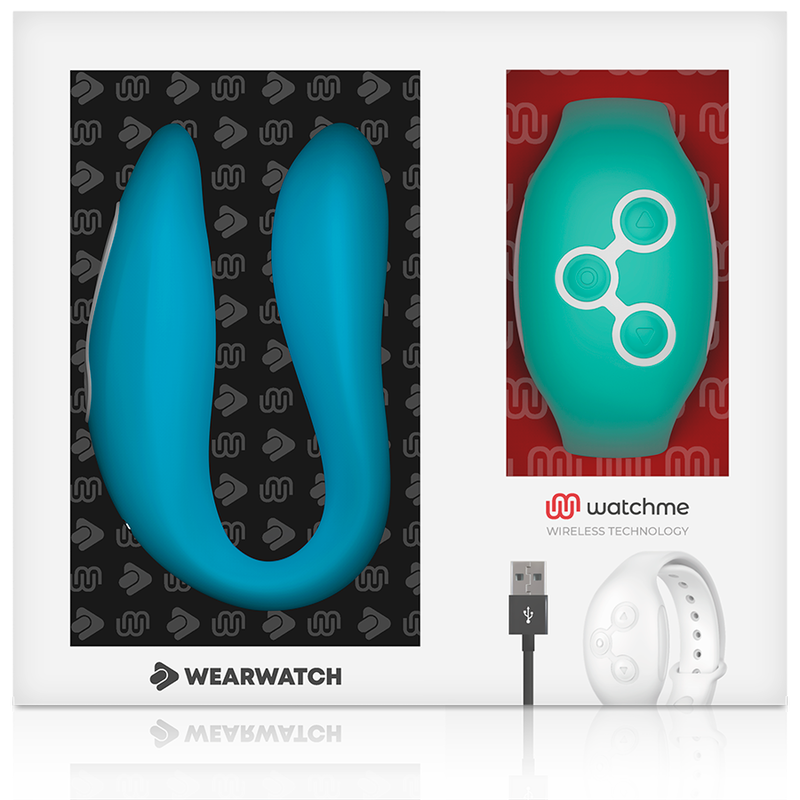 Watchme Dual Technology Indigo/Seawater Vibrator