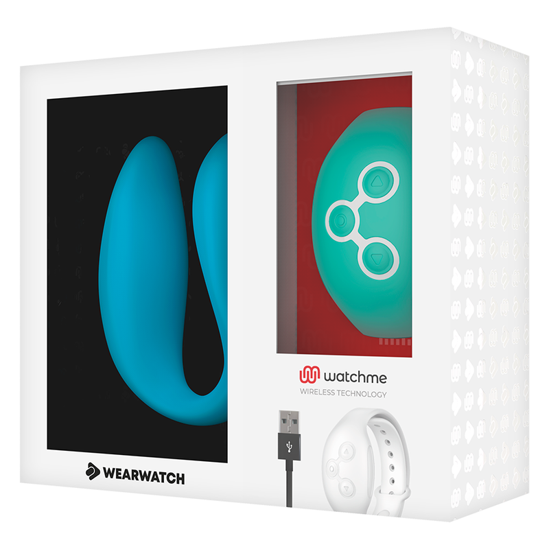 Watchme Dual Technology Indigo/Seawater Vibrator