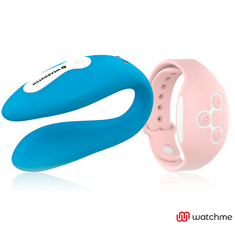 WEARWATCH - WATCHME DOUBLE TECHNOLOGY VIBRATOR INDIGO / PINK