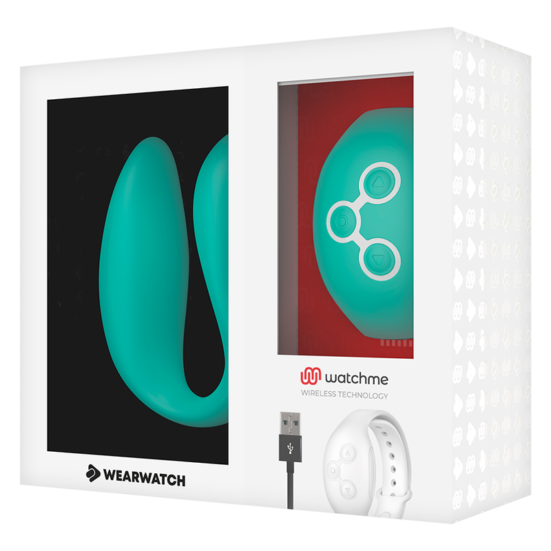 Watchme Vibrator Light Green Dual Technology