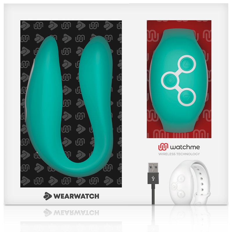 WEARWATCH - WATCHME LIGHT GREEN DUAL TECHNOLOGY VIBRATOR