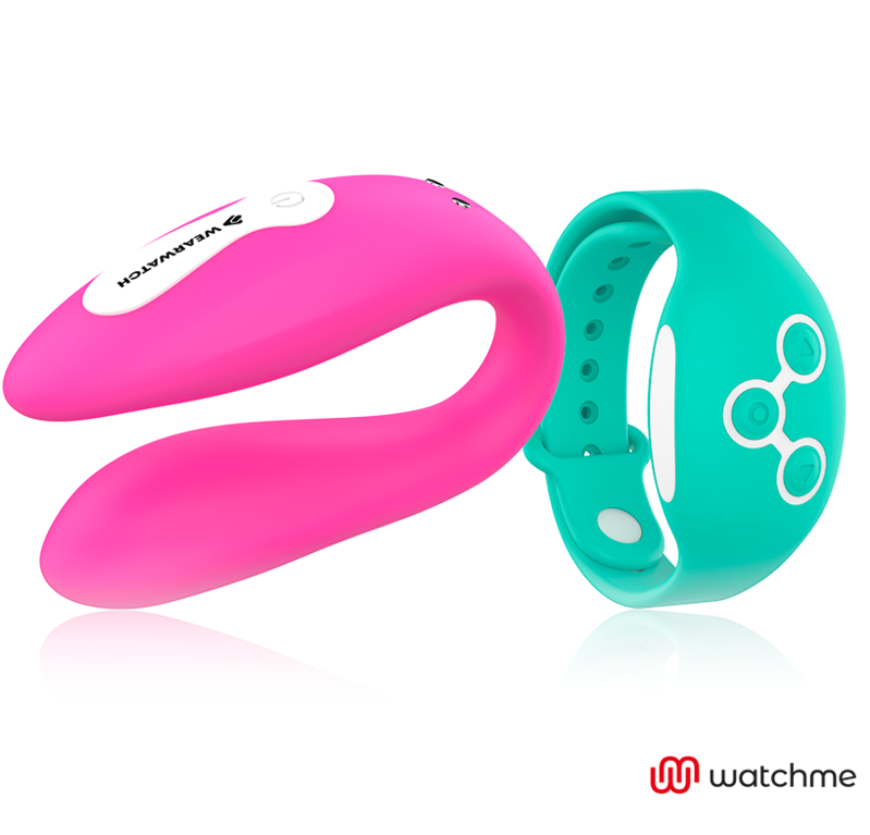 Watchme Dual Technology Vibrator Fuchsia/Seawater