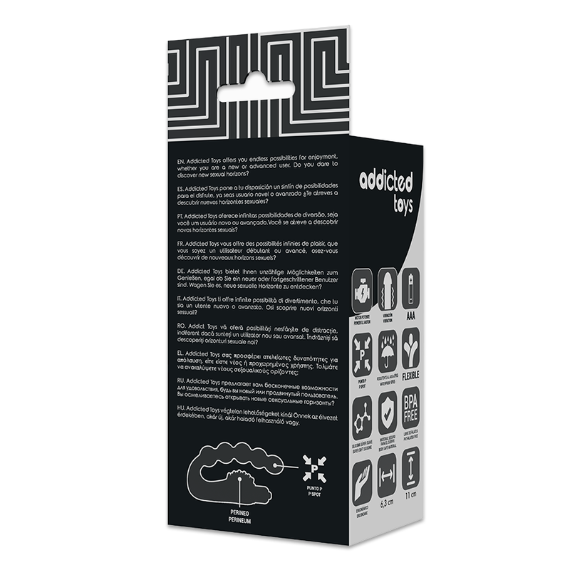 Anal prostate massager with vibration