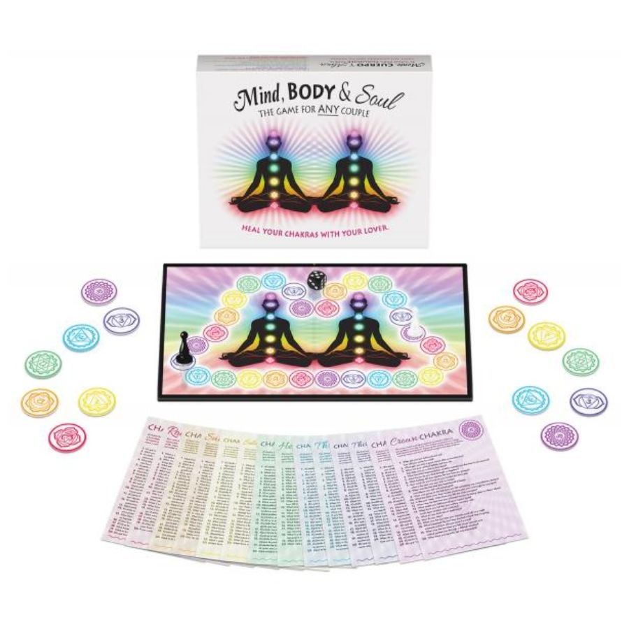 Jeu de Couple Esprit Corps et Âme 240 Questions Chakras - Kheper Games