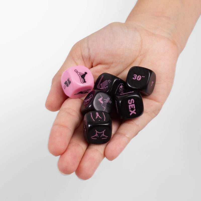 Jeu de Dés Coquin Dice Play Sex 6 Dés Positions Kamasutra - Secretplay