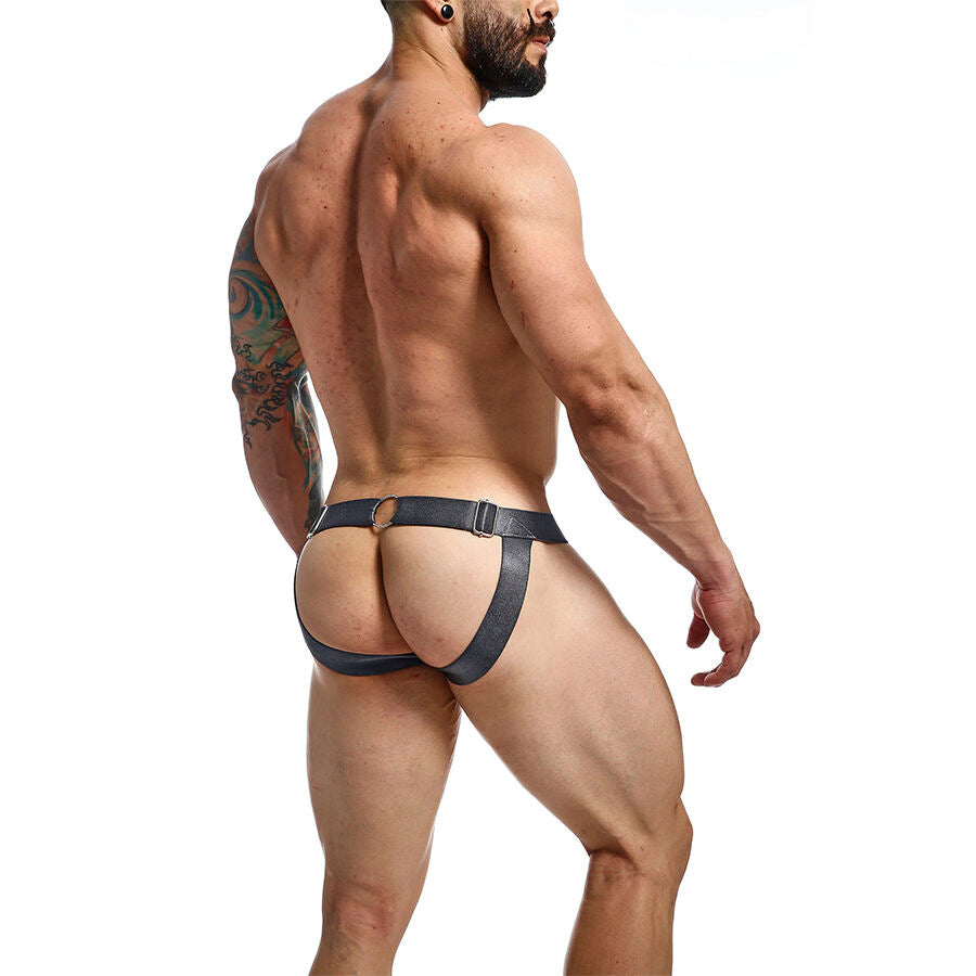 Jockstrap Dngeon Snap Boutons-Pression Ouvert à l'Arrière - Mob