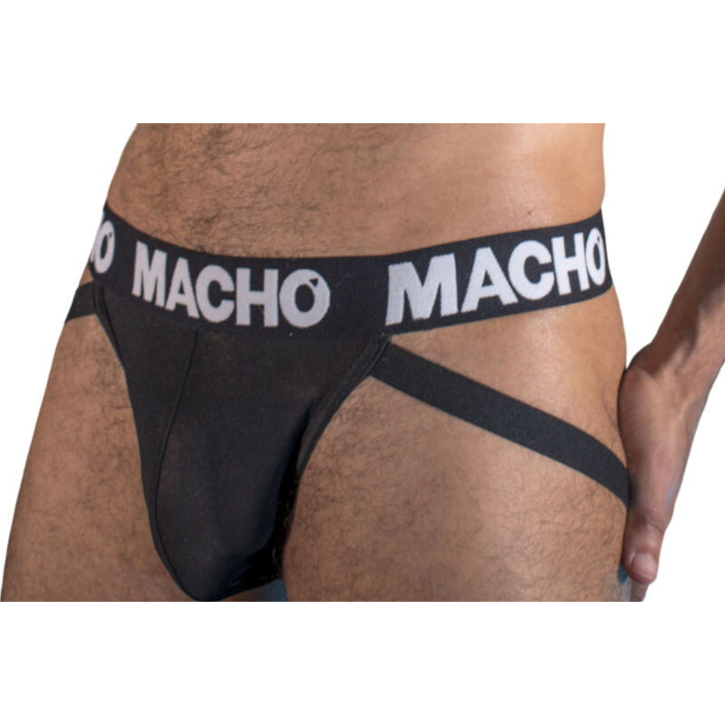 Jockstrap Homme MX25 Coton Stretch Soutien Sportif - Macho Underwear
