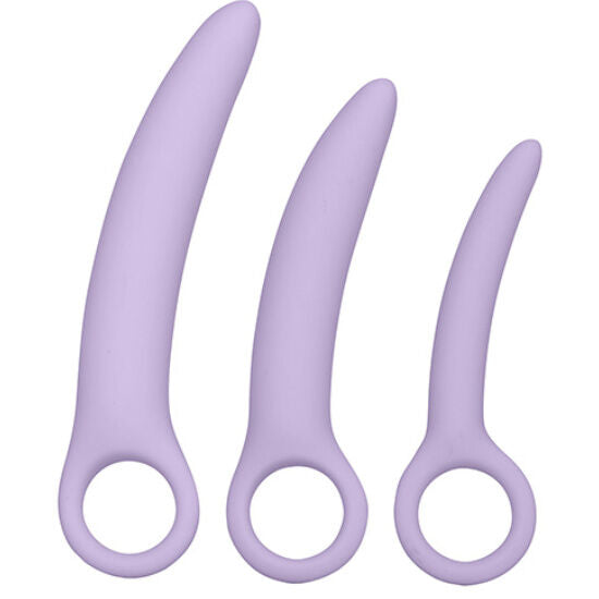 Kit 3 Dilatateurs Vaginaux Progressifs Silicone Alena - CalExotics