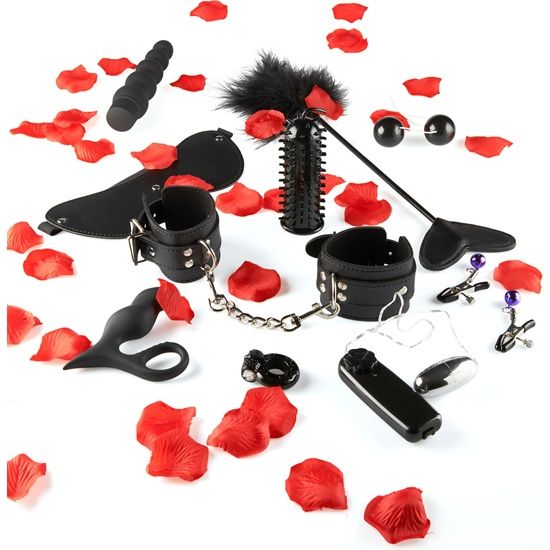 Kit Découverte Just For You 10 Accessoires Couple Débutant - Toyjoy