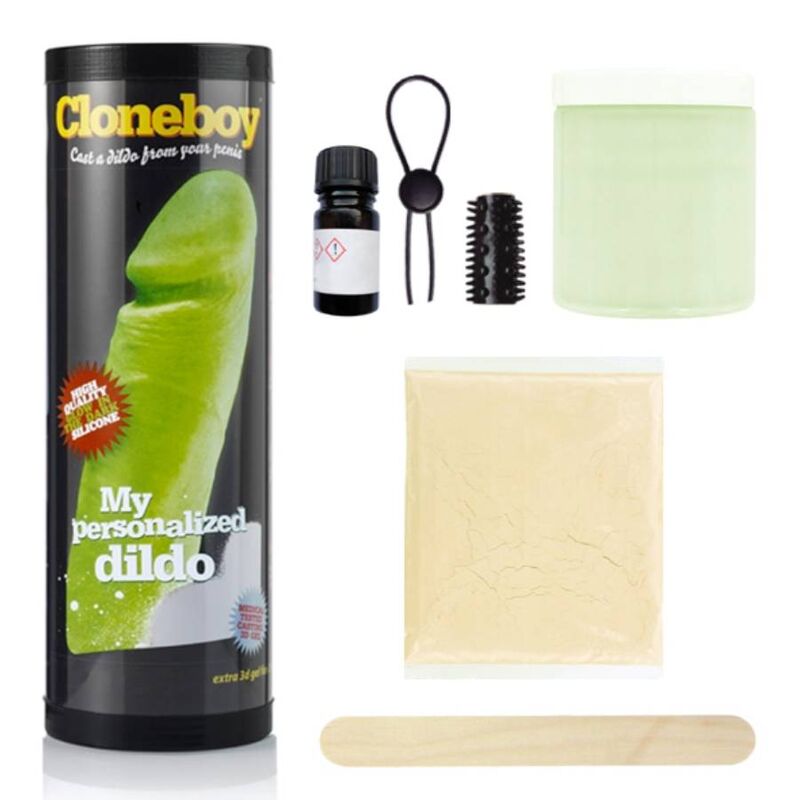 Kit de Moulage Pénis Clone Phosphorescent Glow in the Dark - Cloneboy