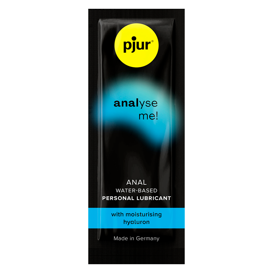 Lubrifiant Anal Base Eau Analyze Me Acide Hyaluronique - Pjur