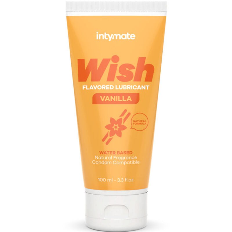 Lubrifiant Aromatisé Wish Base Eau 4 Saveurs - Intimateline