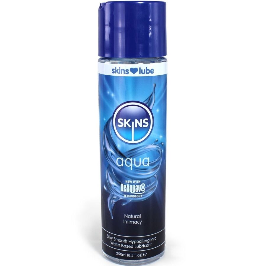 Lubrifiant Base Eau Aqua Soyeux Sans Parfum - Skins