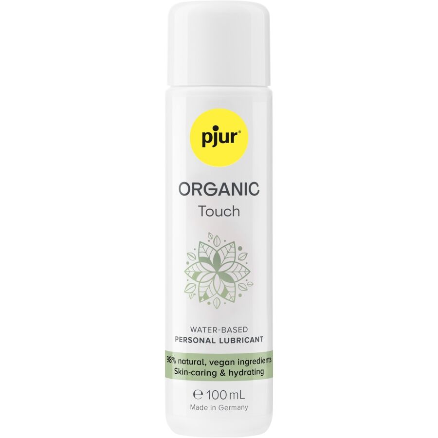 Lubrifiant Eau Organic Touch Vegan 98% Naturel Hydratant 100 ml - Pjur