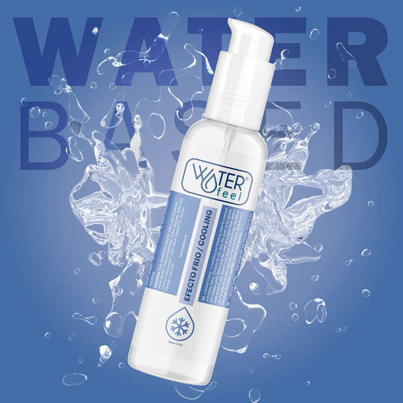 Lubrifiant Effet Froid à Base d'Eau Sensation Picotante 150 ml - Waterfeel