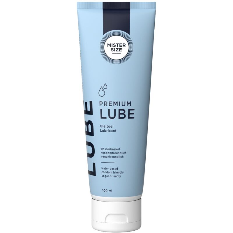 Lubrifiant Intime à Base d'Eau Longue Durée 100 ml - Mister Size