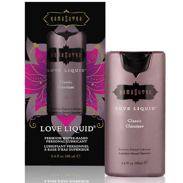 Lubrifiant Love à Base d'Eau Léger et Soyeux 100 ml - Kamasutra