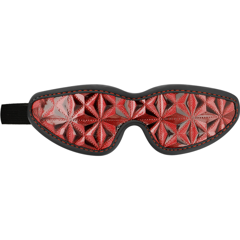 Masque Bandeau BDSM Premium Doublure Néoprène Réglable - Begme