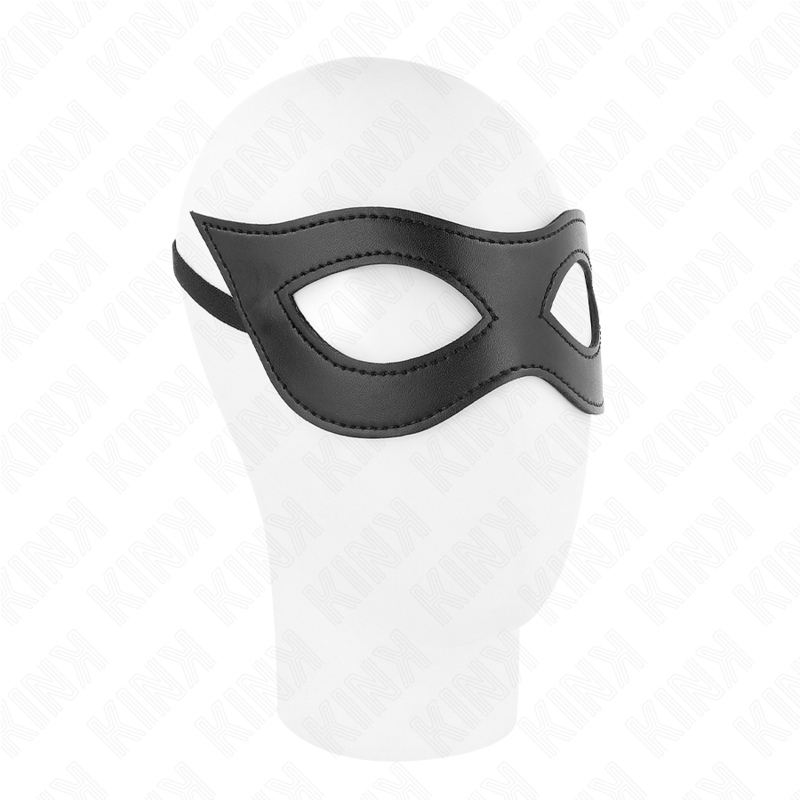 Masque BDSM Yeux Cuirette Modèle 2 Ajustable 23 x 7,5 cm - Kink