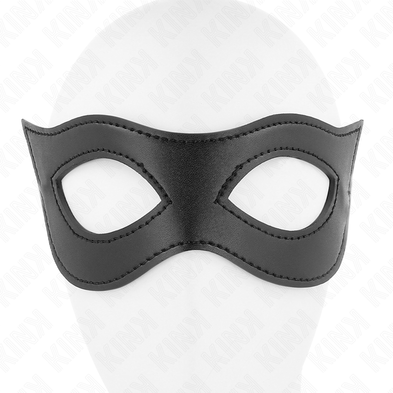 Masque BDSM Yeux Cuirette Modèle 2 Ajustable 23 x 7,5 cm - Kink